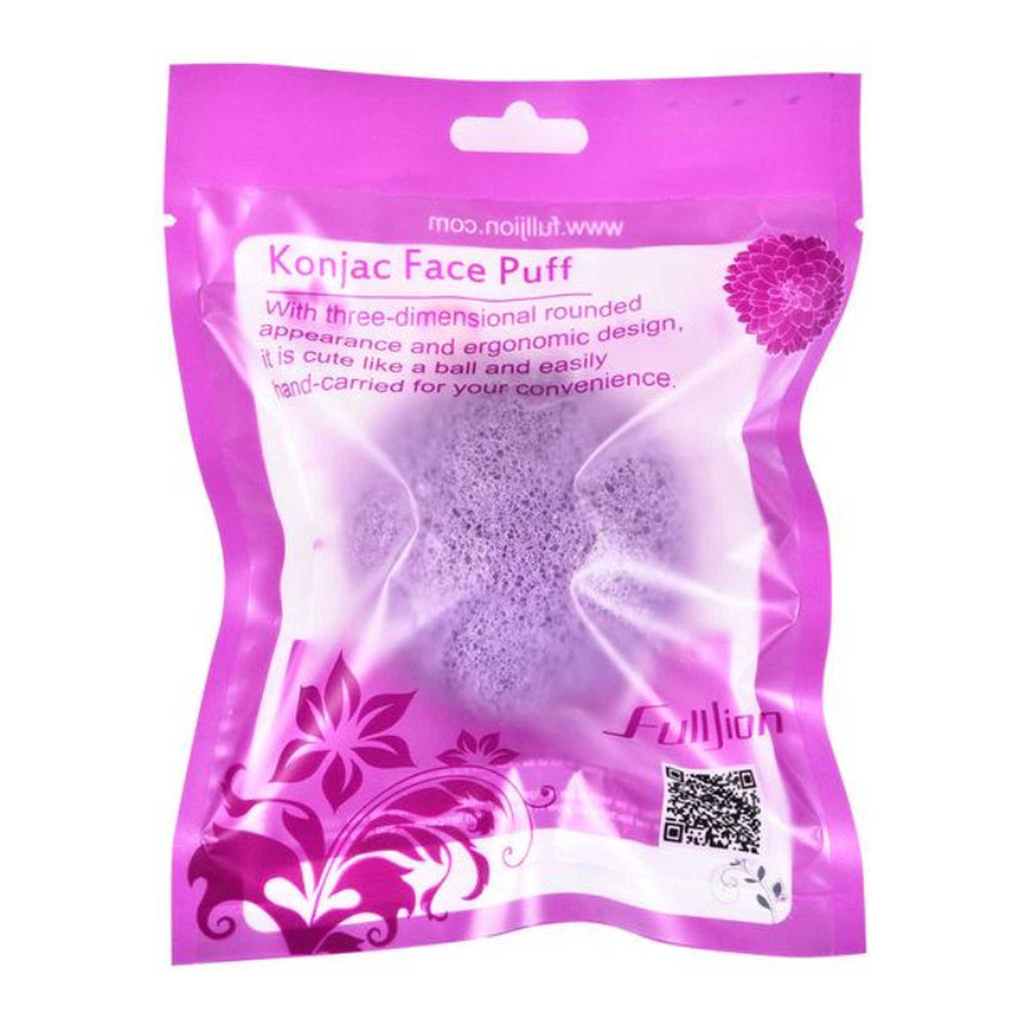 Konjac Face Sponge – Natural Konnyaku Facial Cleansing Exfoliator | Soft Round Face Wash Puff for Deep Pore Cleanse & Gentle Skin Care