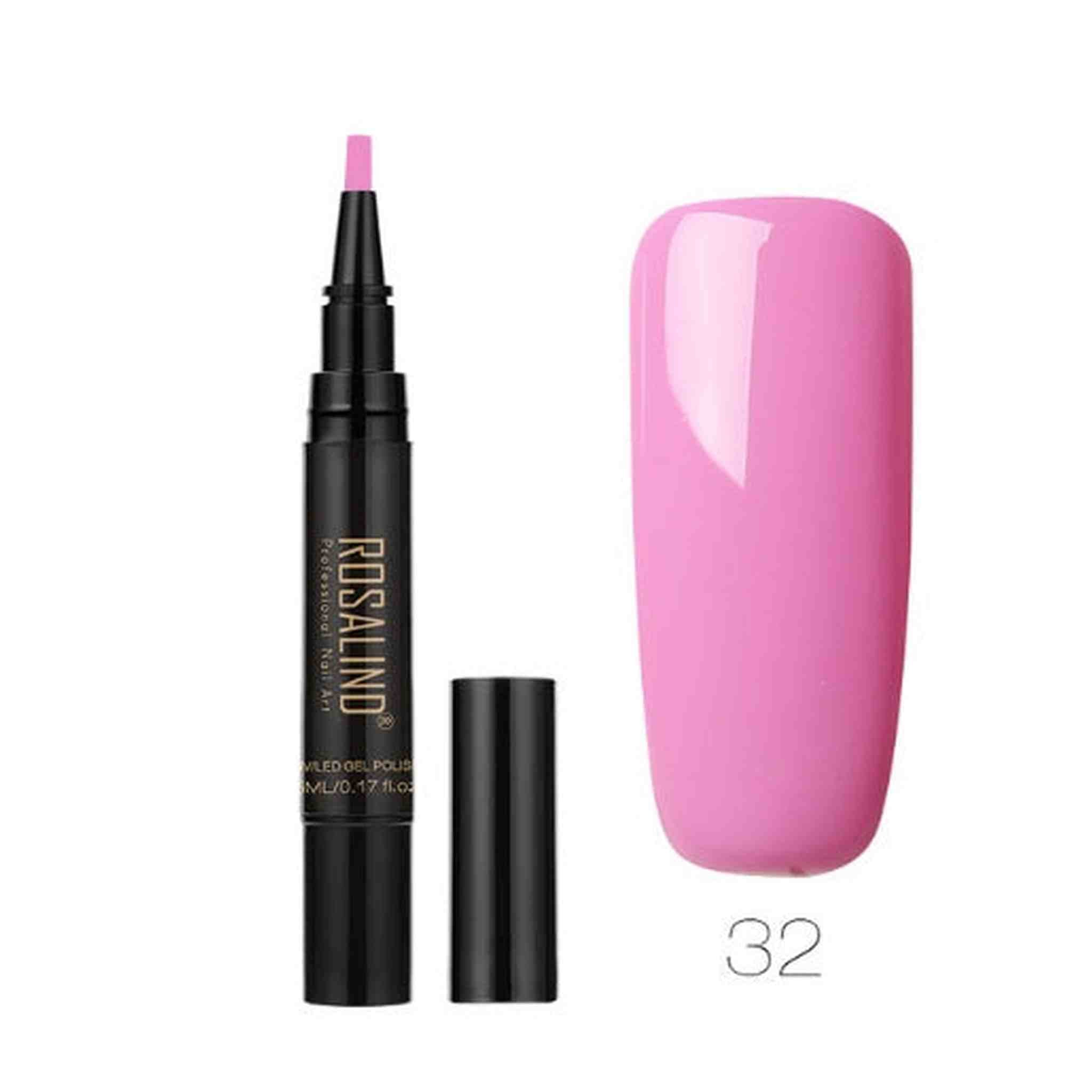 5ml Solid Color Nail Art Pen Nail Glue for Nail Art