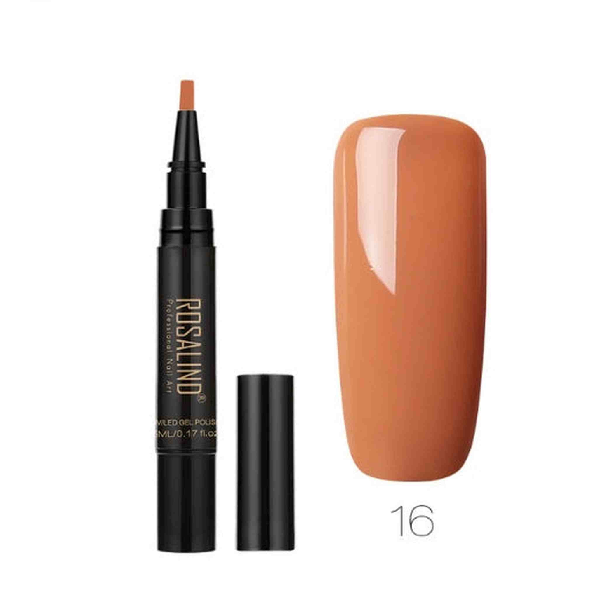 5ml Solid Color Nail Art Pen Nail Glue for Nail Art