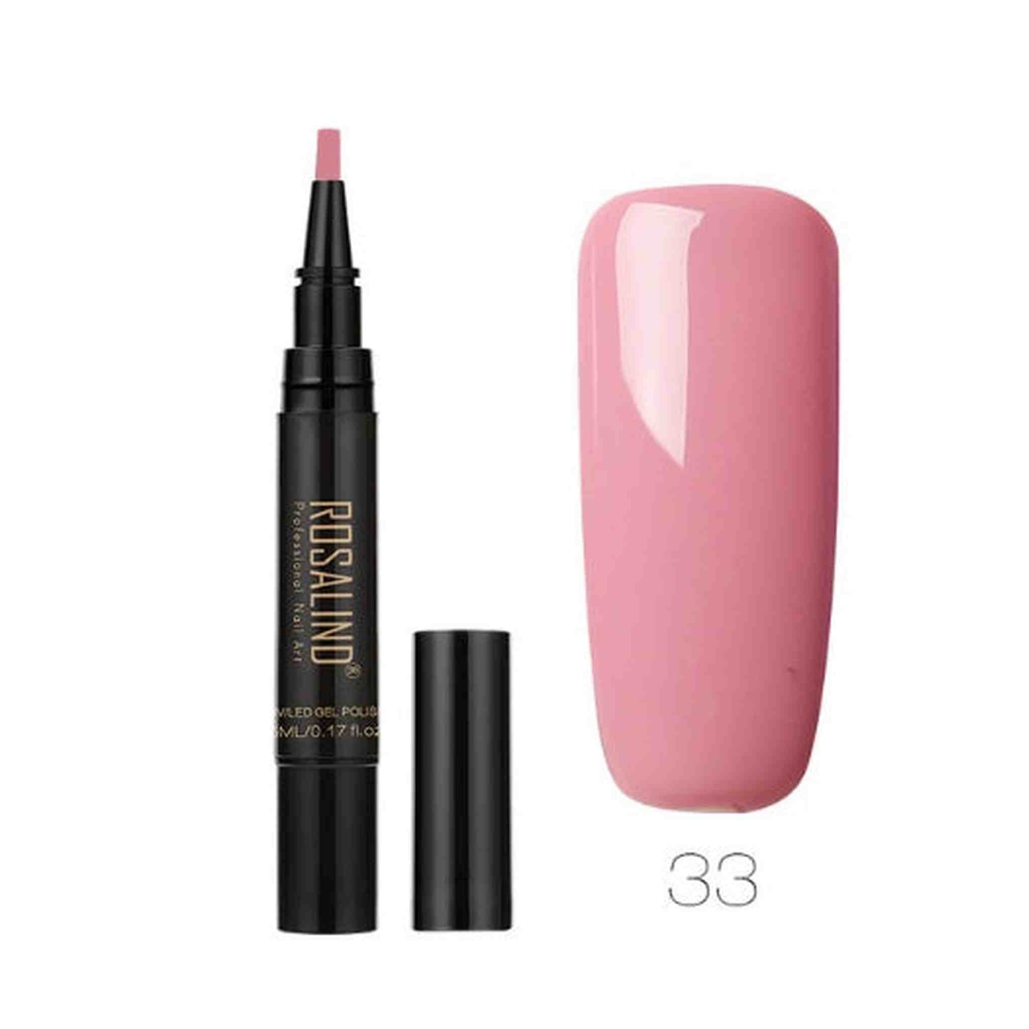 5ml Solid Color Nail Art Pen Nail Glue for Nail Art