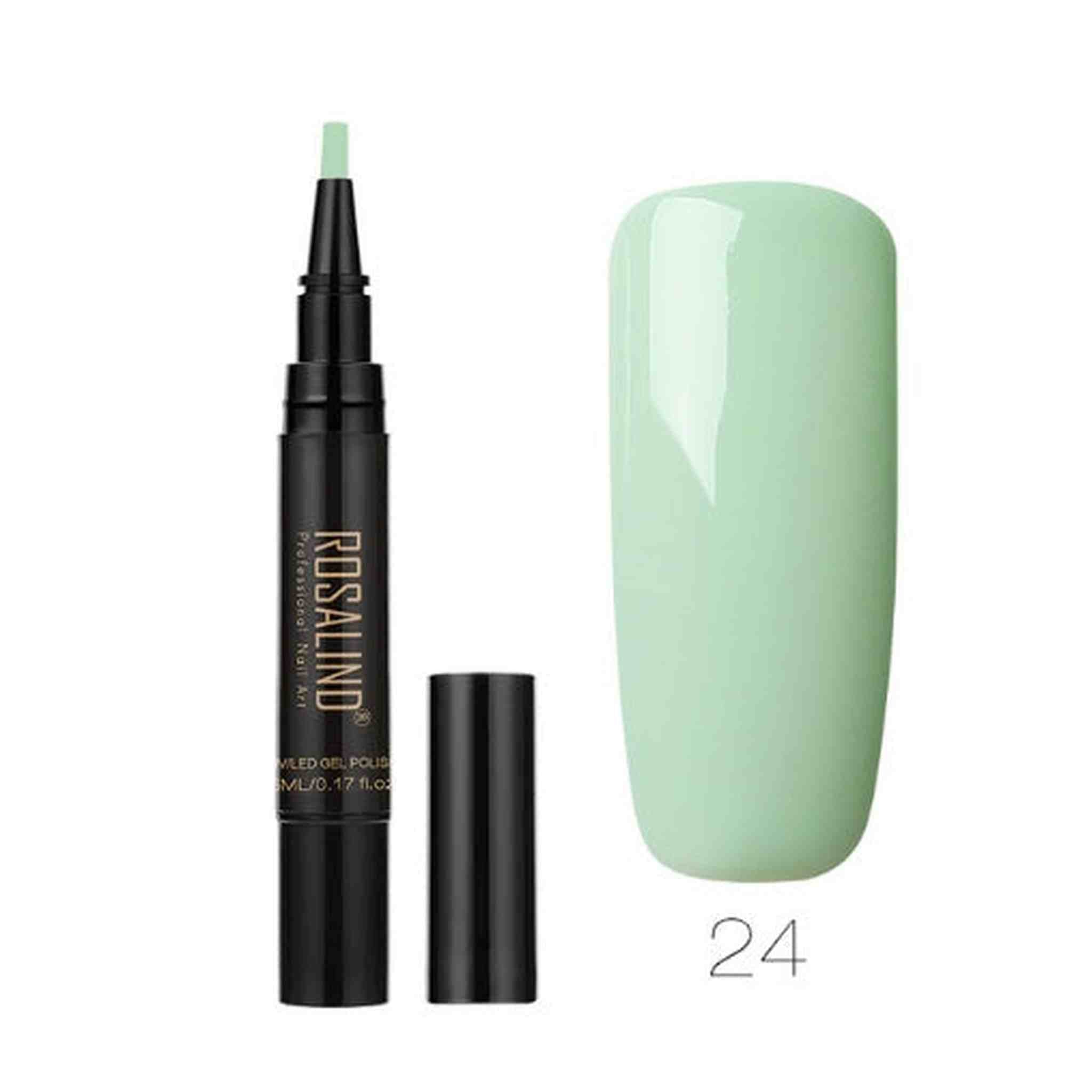 5ml Solid Color Nail Art Pen Nail Glue for Nail Art