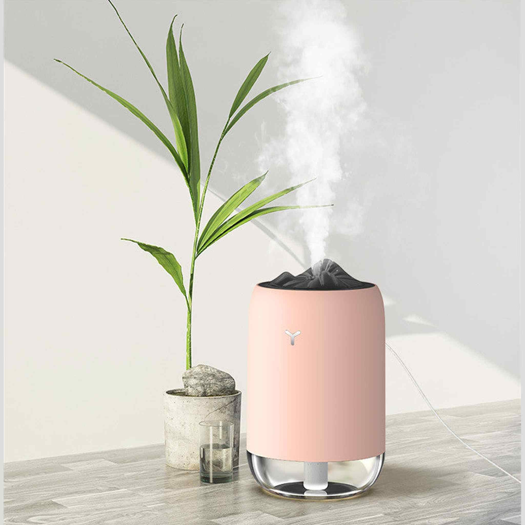 Magic Flame Humidifier Home Car Atomizer Mini Aroma Diffuser Desktop Home Office Supplies