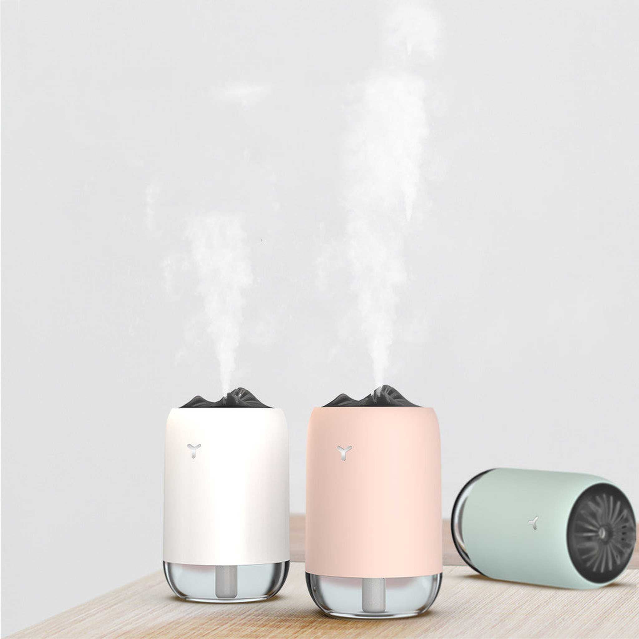 Magic Flame Humidifier Home Car Atomizer Mini Aroma Diffuser Desktop Home Office Supplies