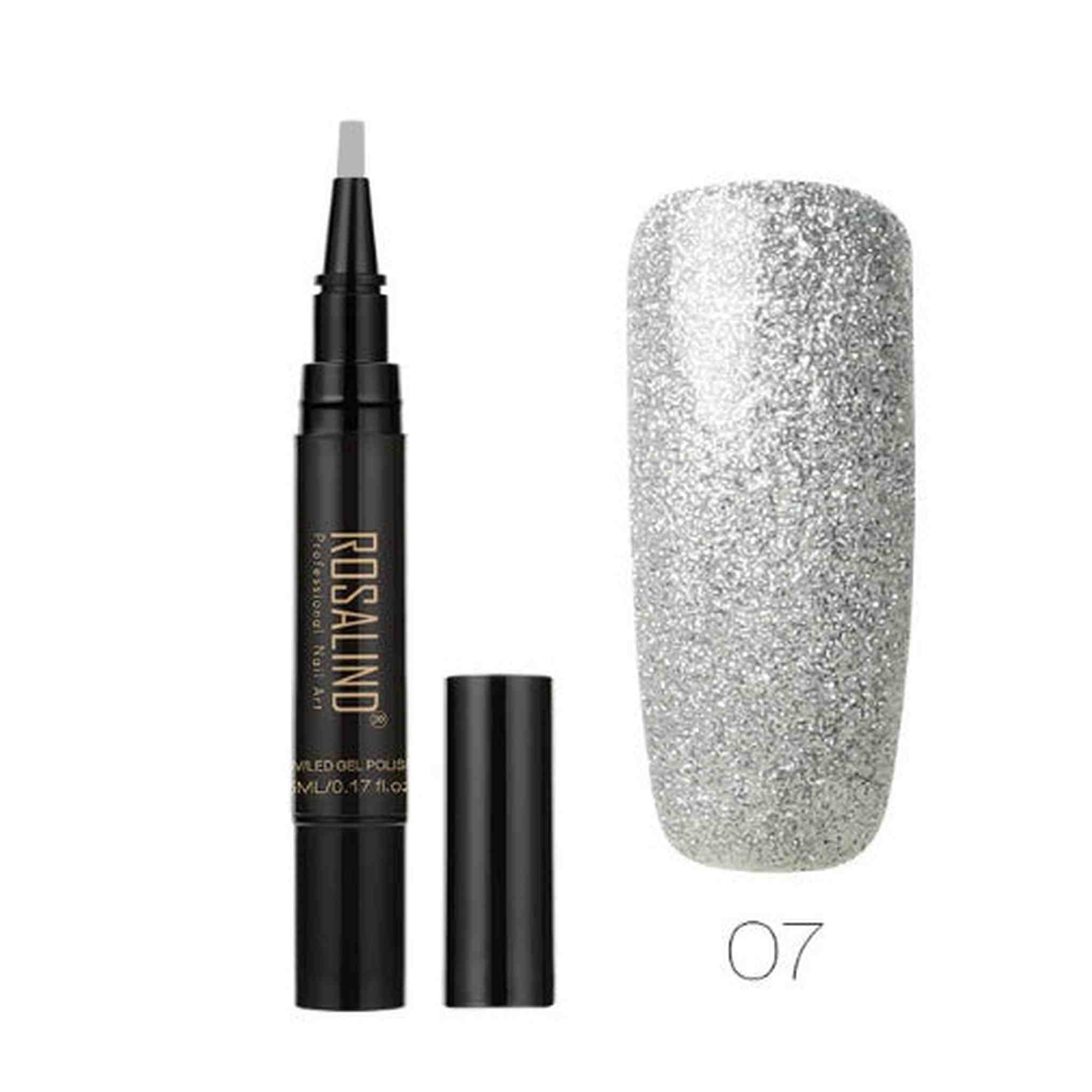 5ml Solid Color Nail Art Pen Nail Glue for Nail Art