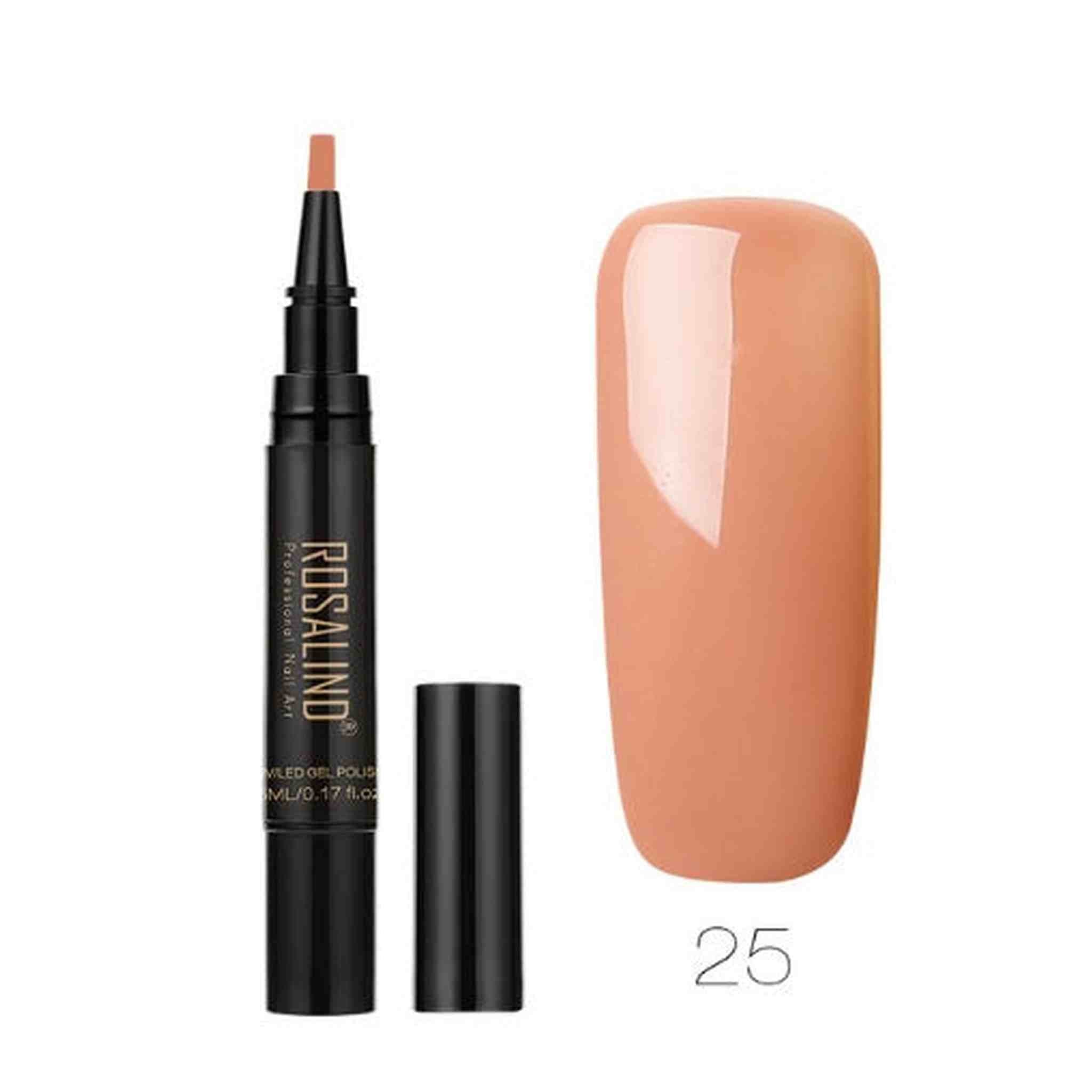 5ml Solid Color Nail Art Pen Nail Glue for Nail Art