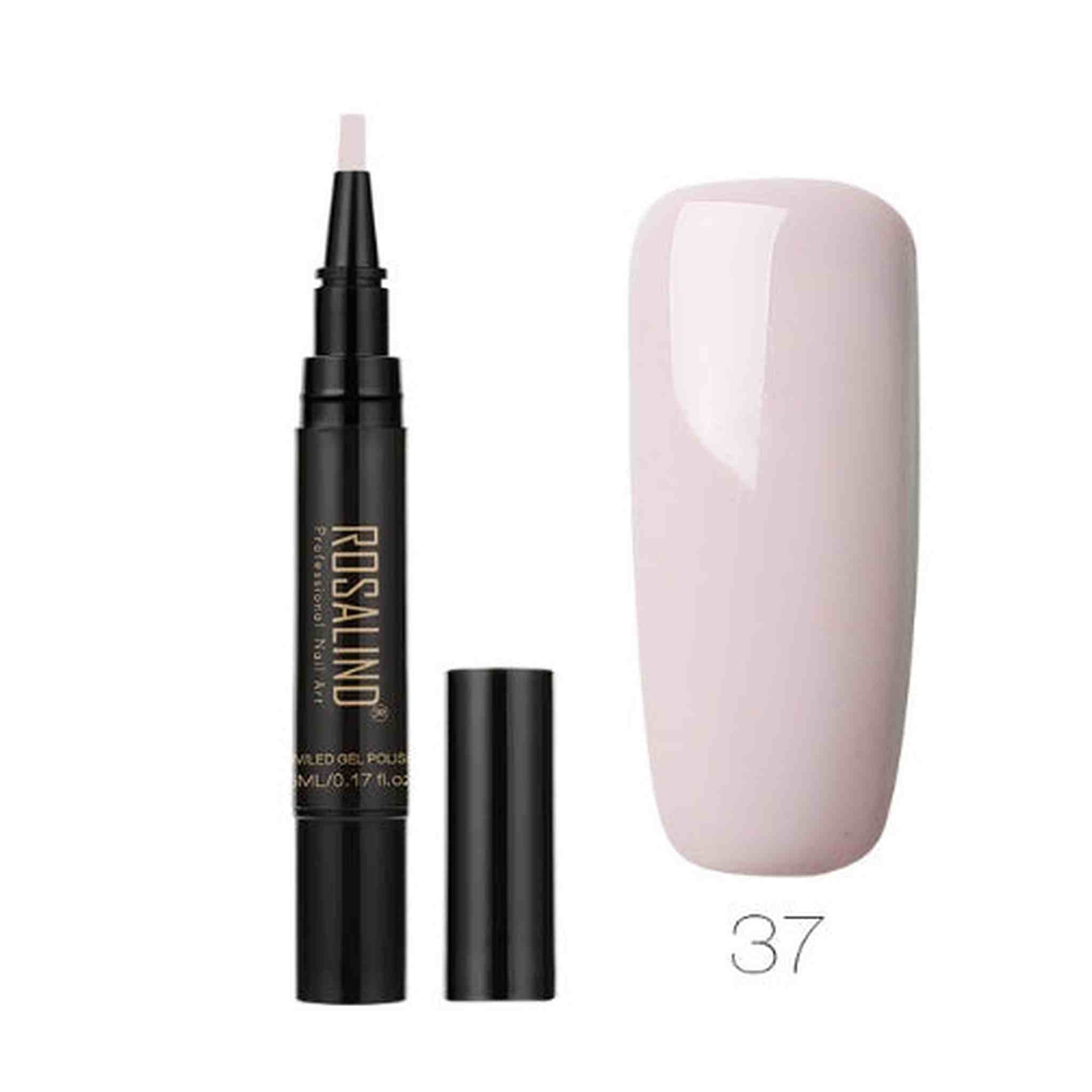 5ml Solid Color Nail Art Pen Nail Glue for Nail Art