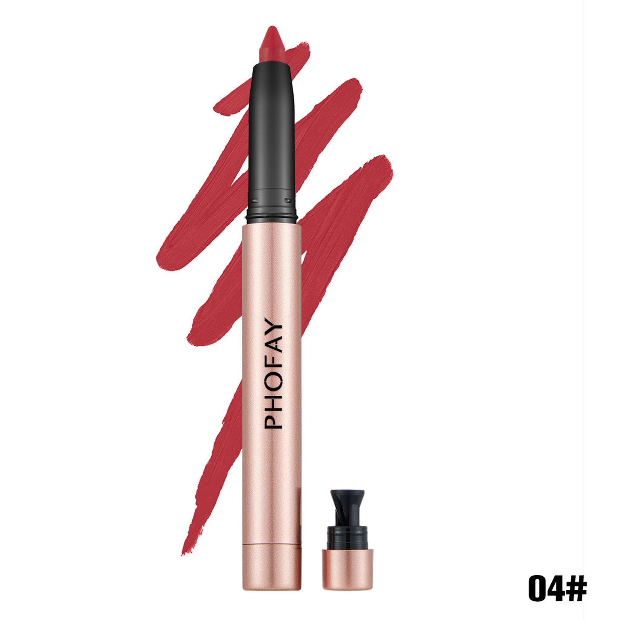 PHOFAY MATTE LIP LINER LIPSTICK PEN
