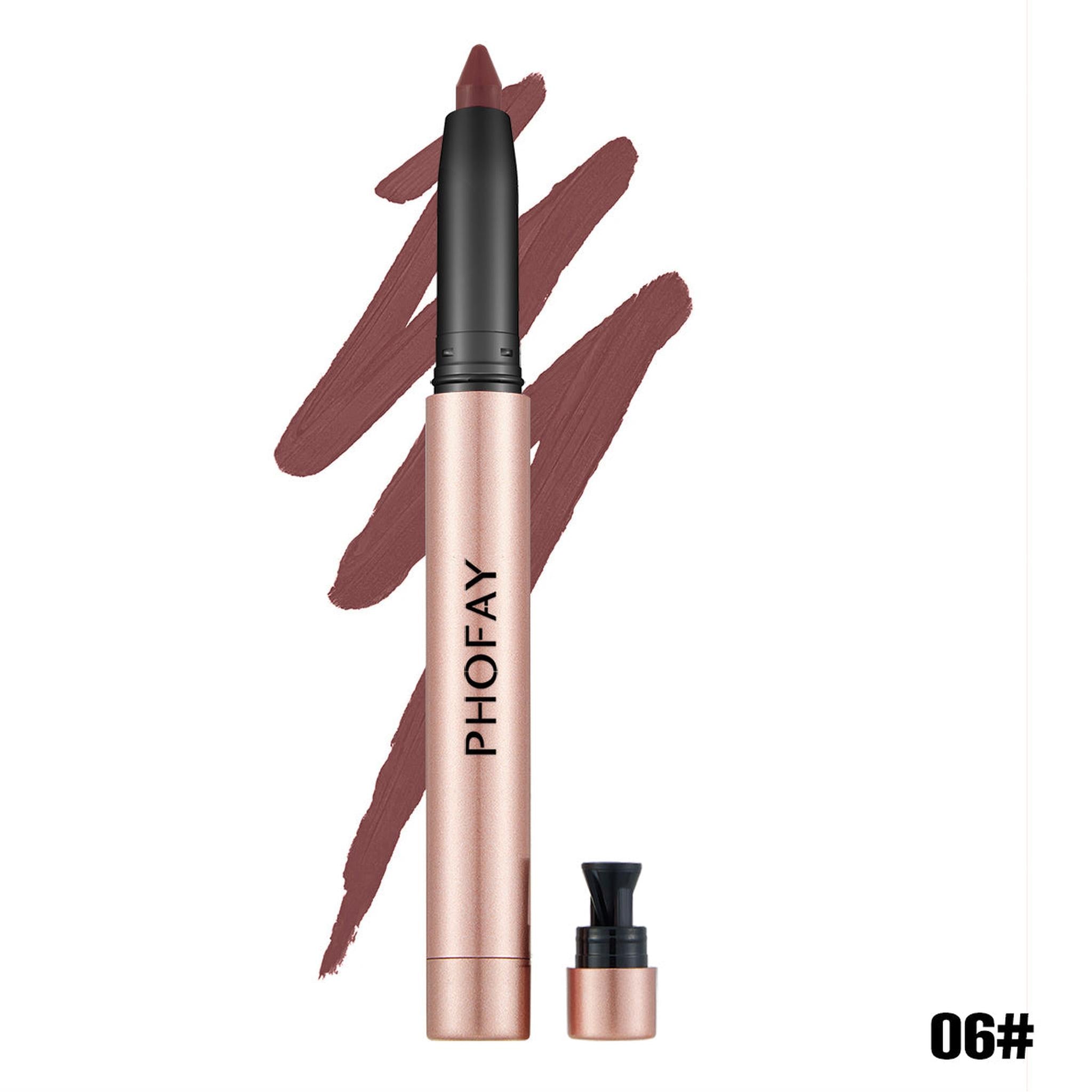 PHOFAY MATTE LIP LINER LIPSTICK PEN