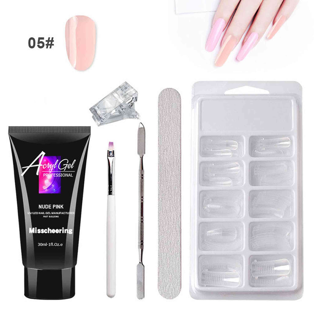Acrylic Gel Nail Art Extension Set