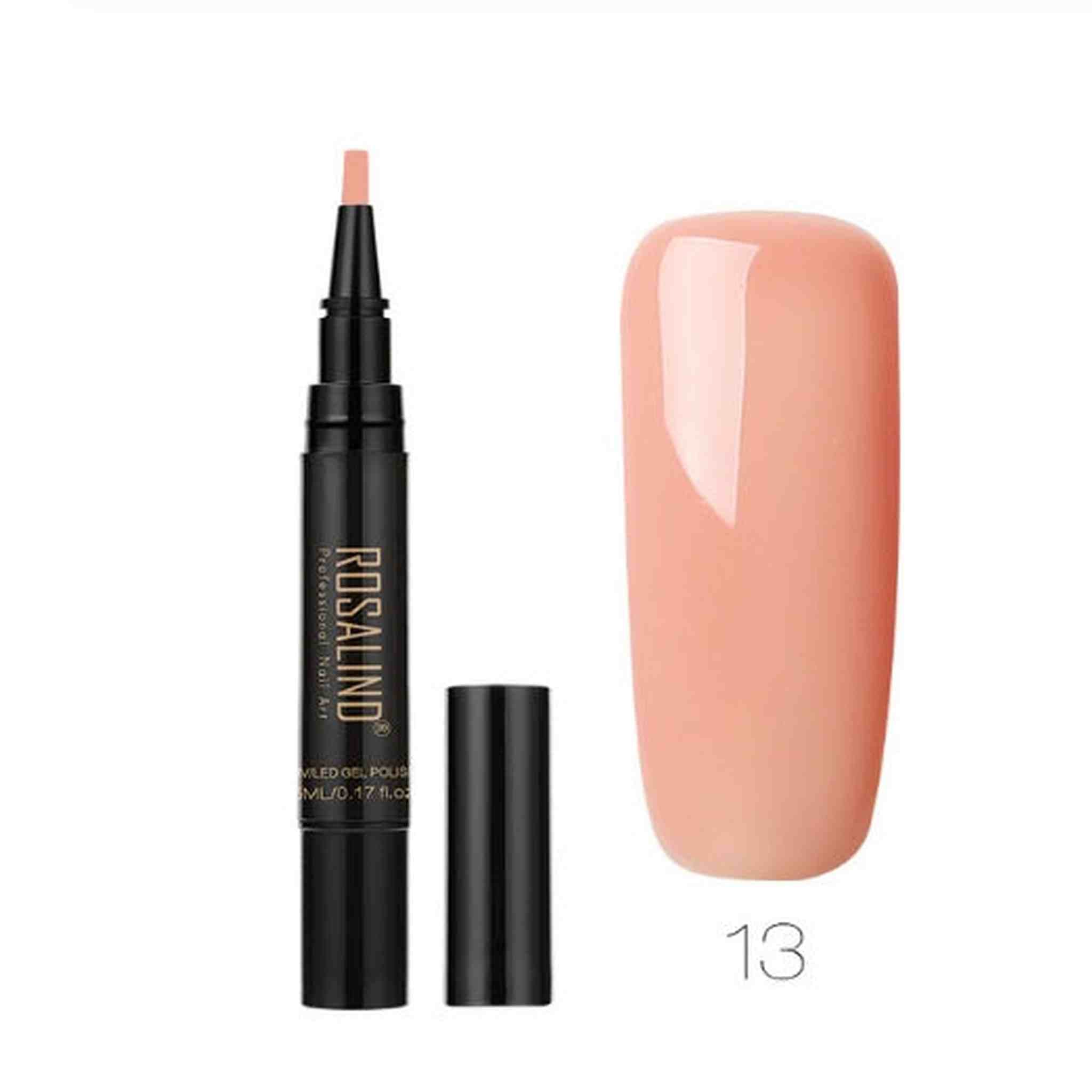 5ml Solid Color Nail Art Pen Nail Glue for Nail Art