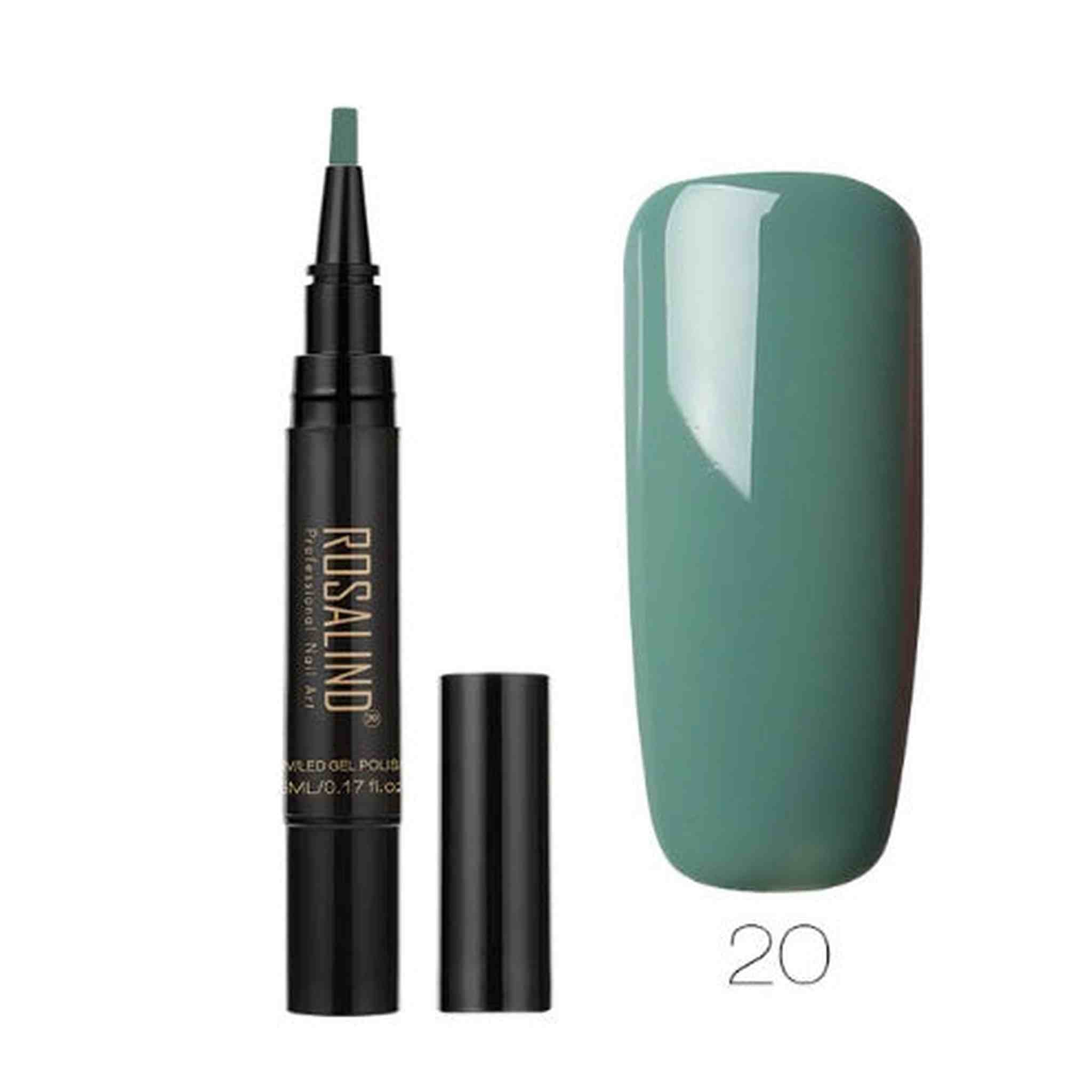 5ml Solid Color Nail Art Pen Nail Glue for Nail Art