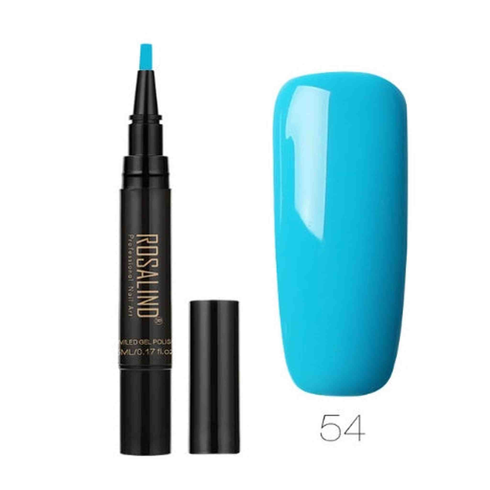 5ml Solid Color Nail Art Pen Nail Glue for Nail Art