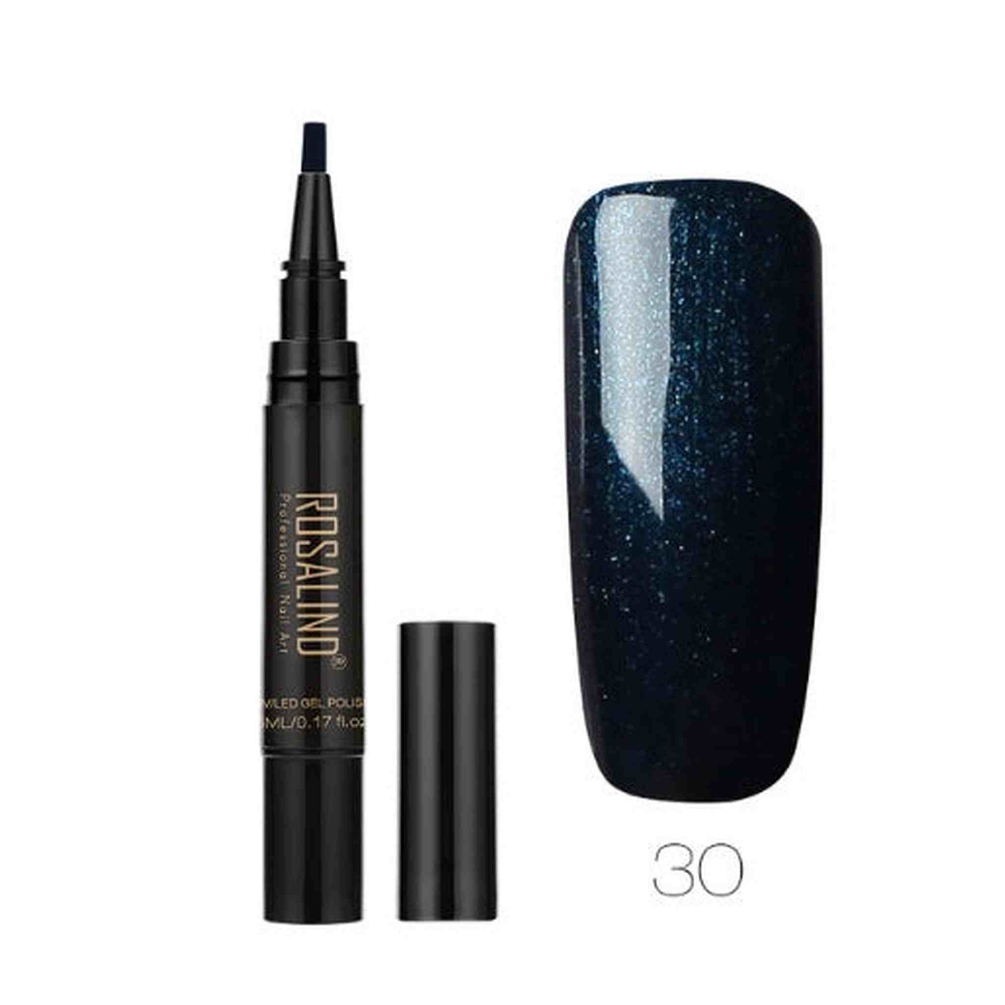 5ml Solid Color Nail Art Pen Nail Glue for Nail Art