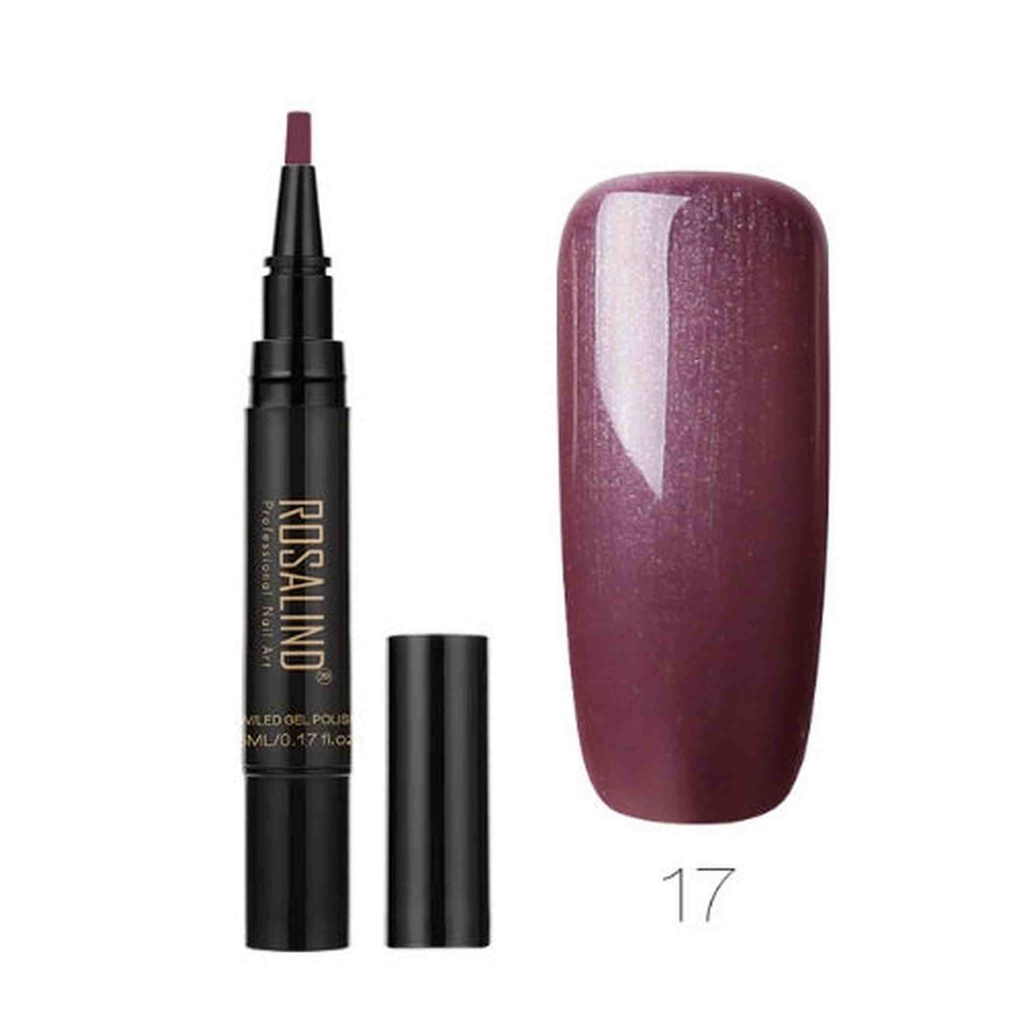 5ml Solid Color Nail Art Pen Nail Glue for Nail Art