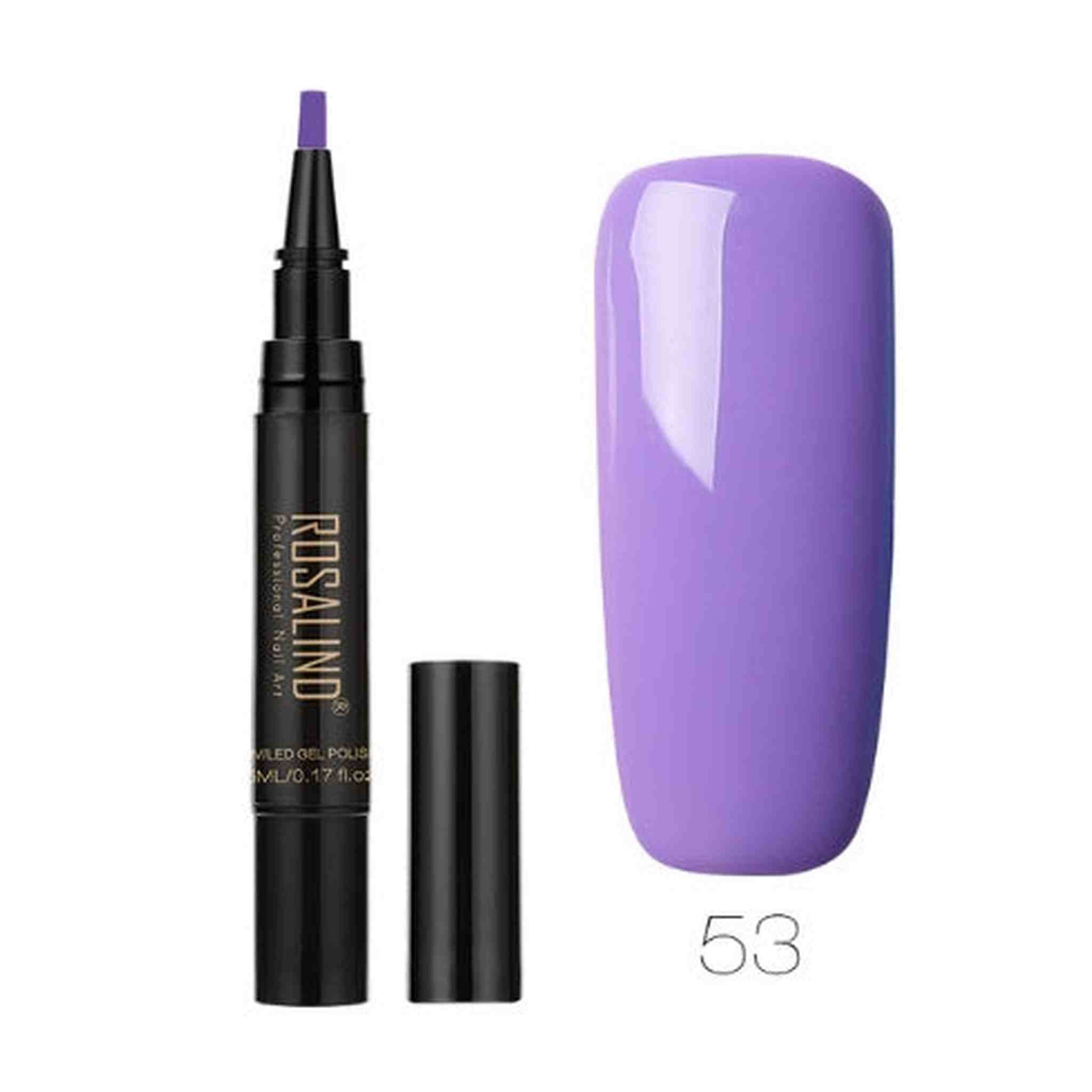 5ml Solid Color Nail Art Pen Nail Glue for Nail Art