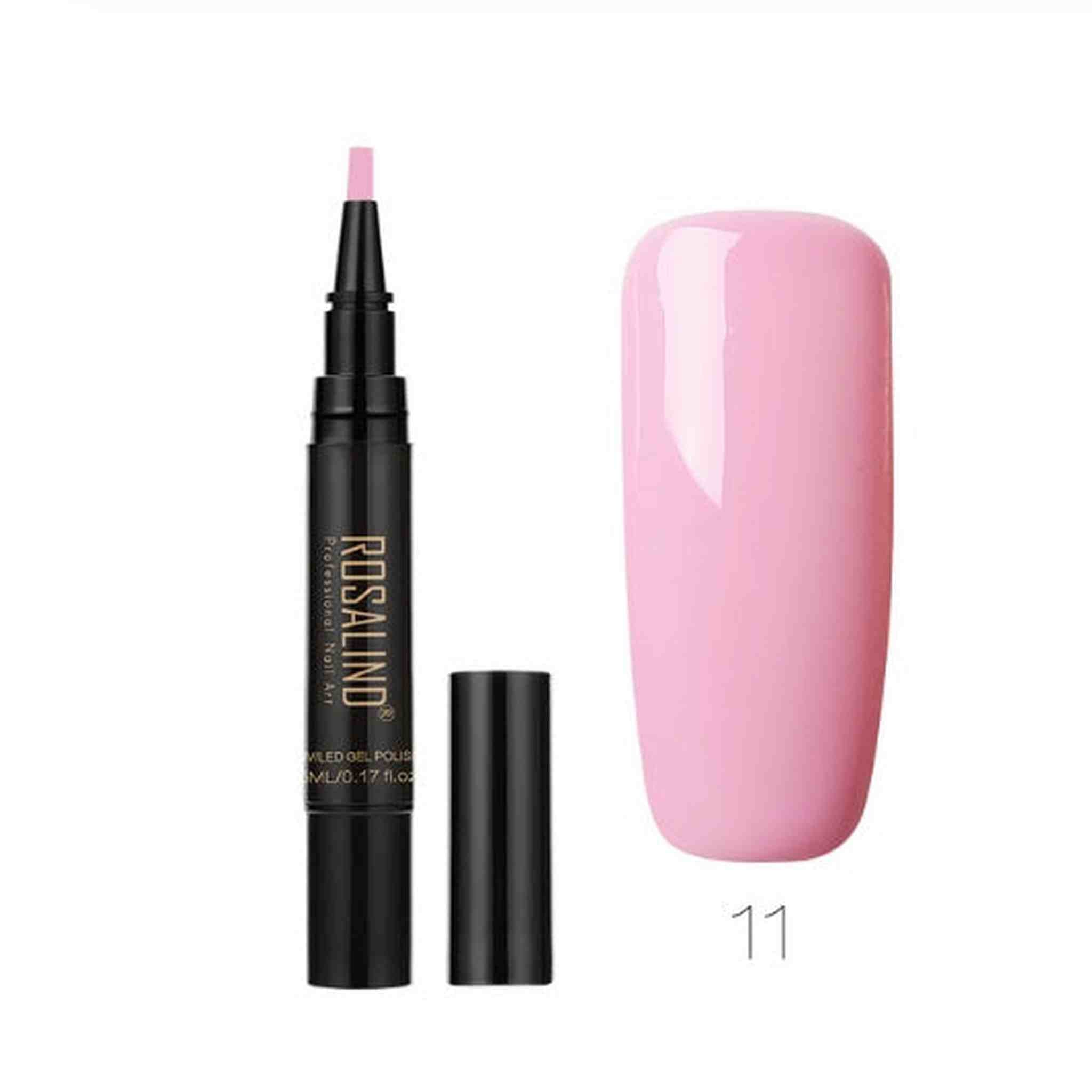 5ml Solid Color Nail Art Pen Nail Glue for Nail Art