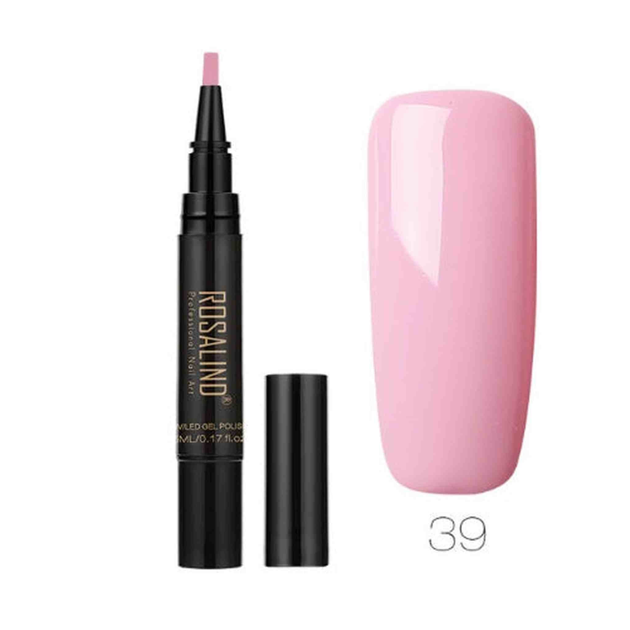 5ml Solid Color Nail Art Pen Nail Glue for Nail Art