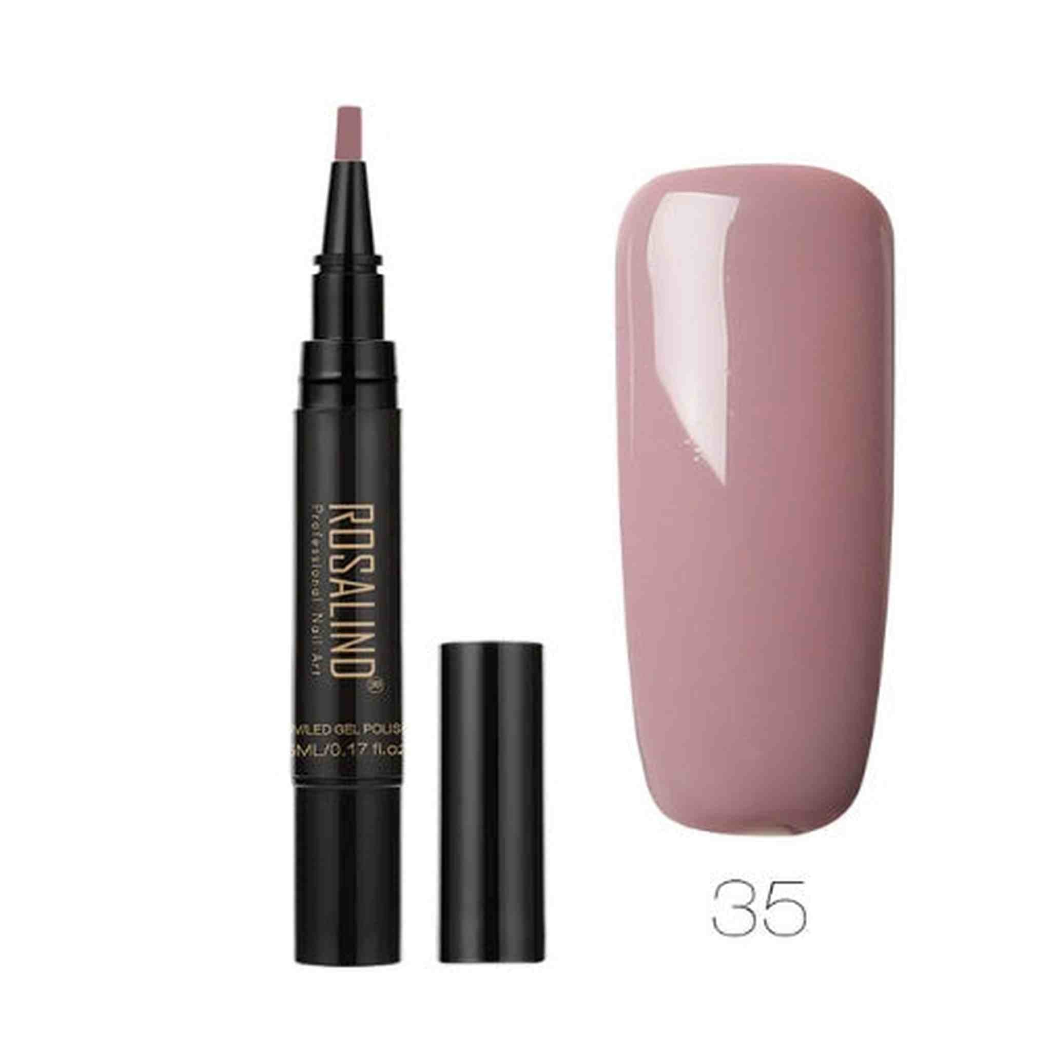 5ml Solid Color Nail Art Pen Nail Glue for Nail Art