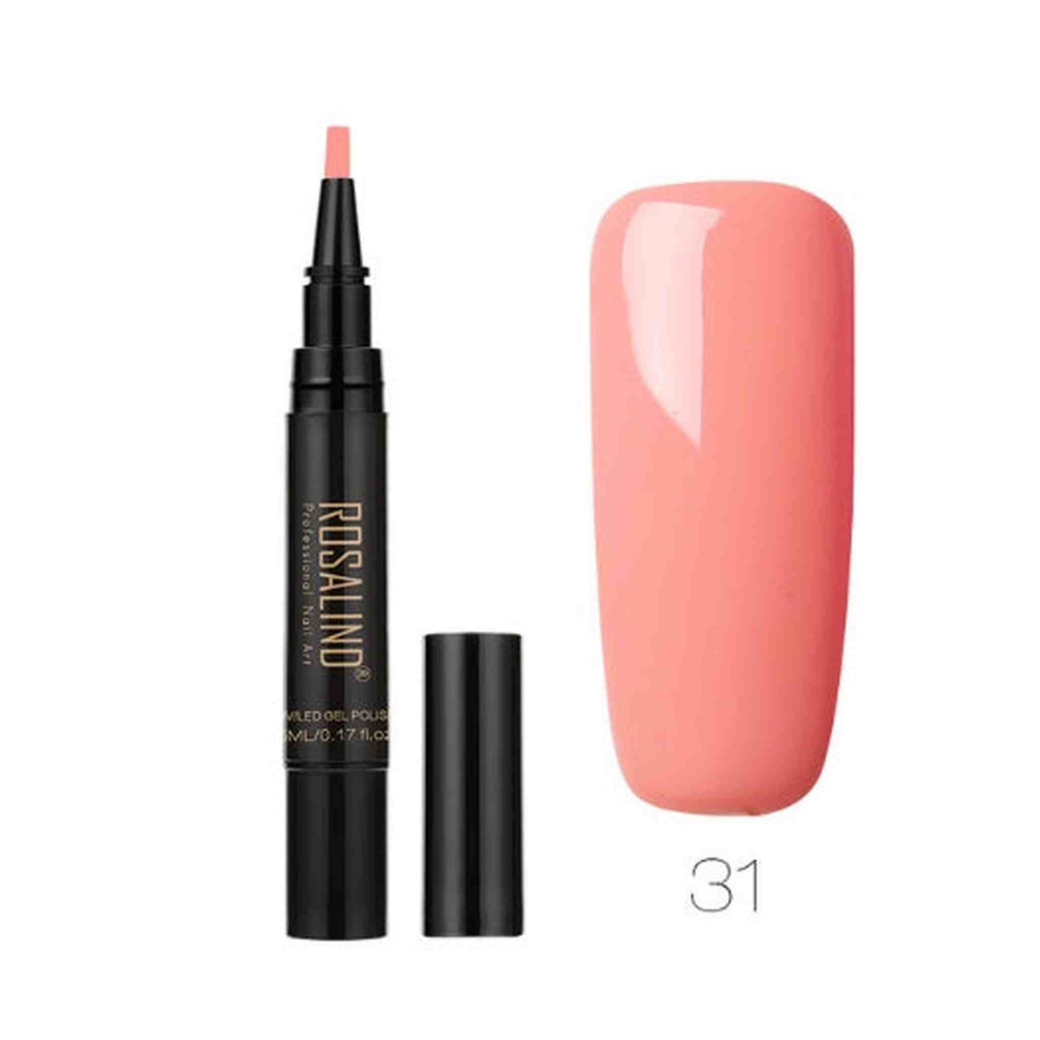 5ml Solid Color Nail Art Pen Nail Glue for Nail Art