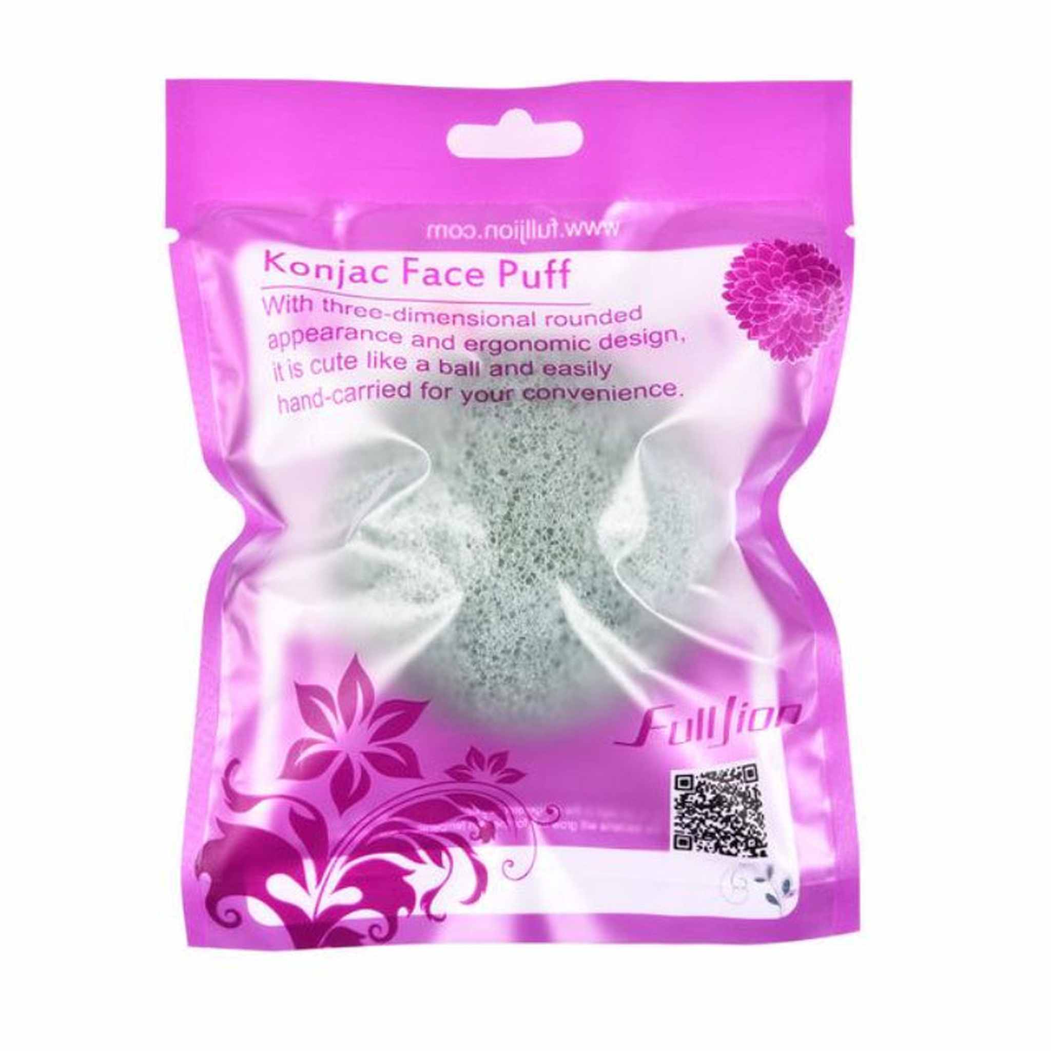 Konjac Face Sponge – Natural Konnyaku Facial Cleansing Exfoliator | Soft Round Face Wash Puff for Deep Pore Cleanse & Gentle Skin Care