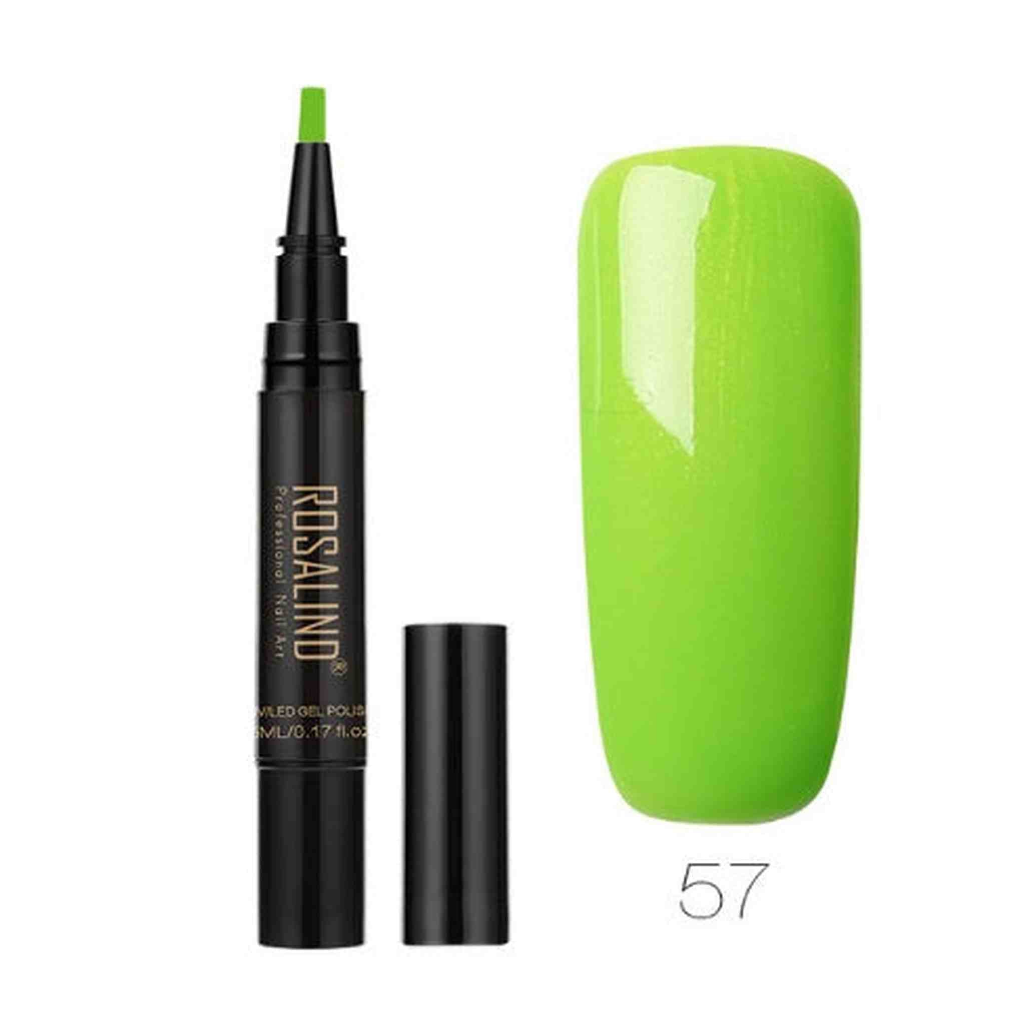 5ml Solid Color Nail Art Pen Nail Glue for Nail Art