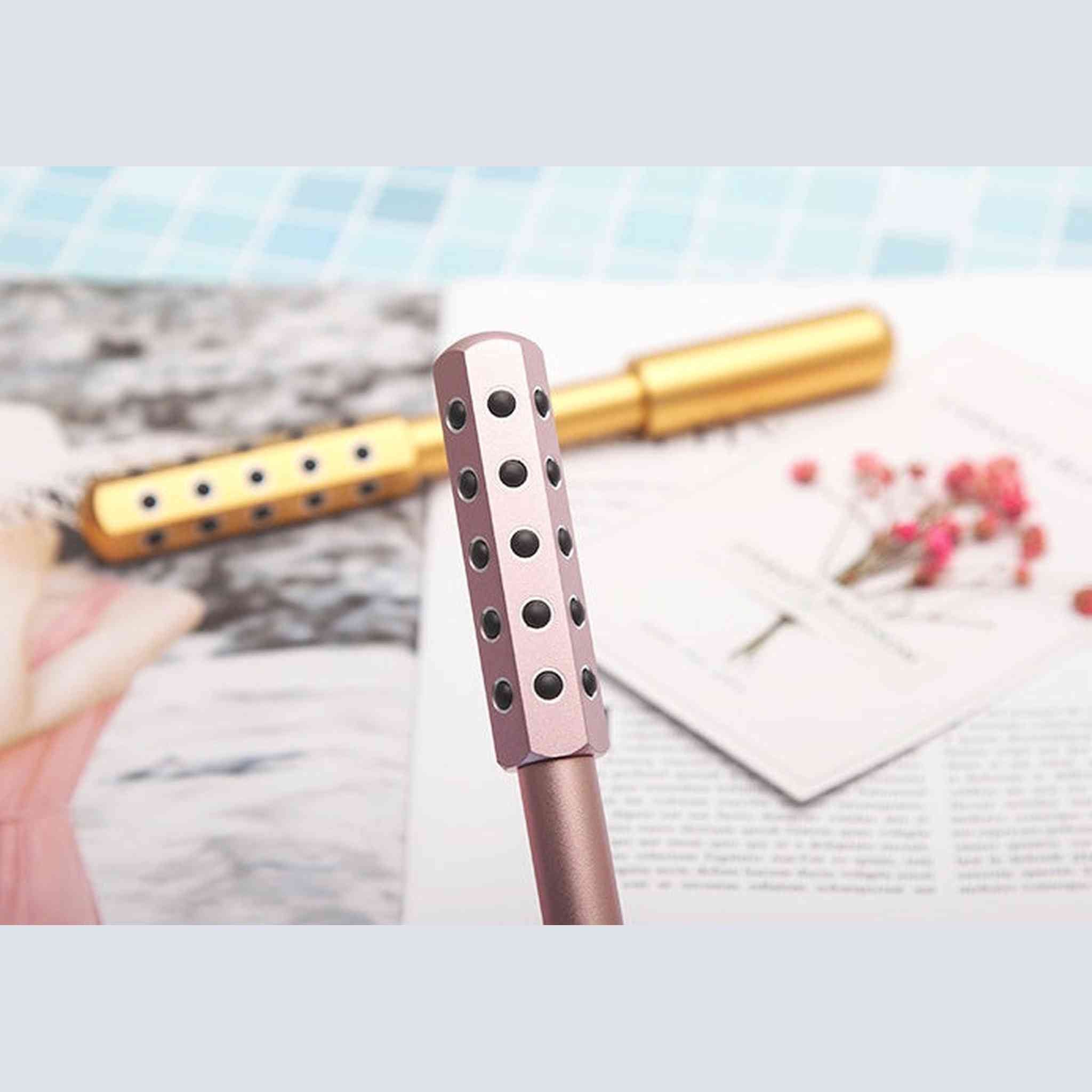 30 Germanium Beauty Stick Massage Beauty Stick Facial Roller Face Lift Bar Anti Wrinkle Facial Massager Skin Care Tool Derma Rolling Face Massage Roller Wand