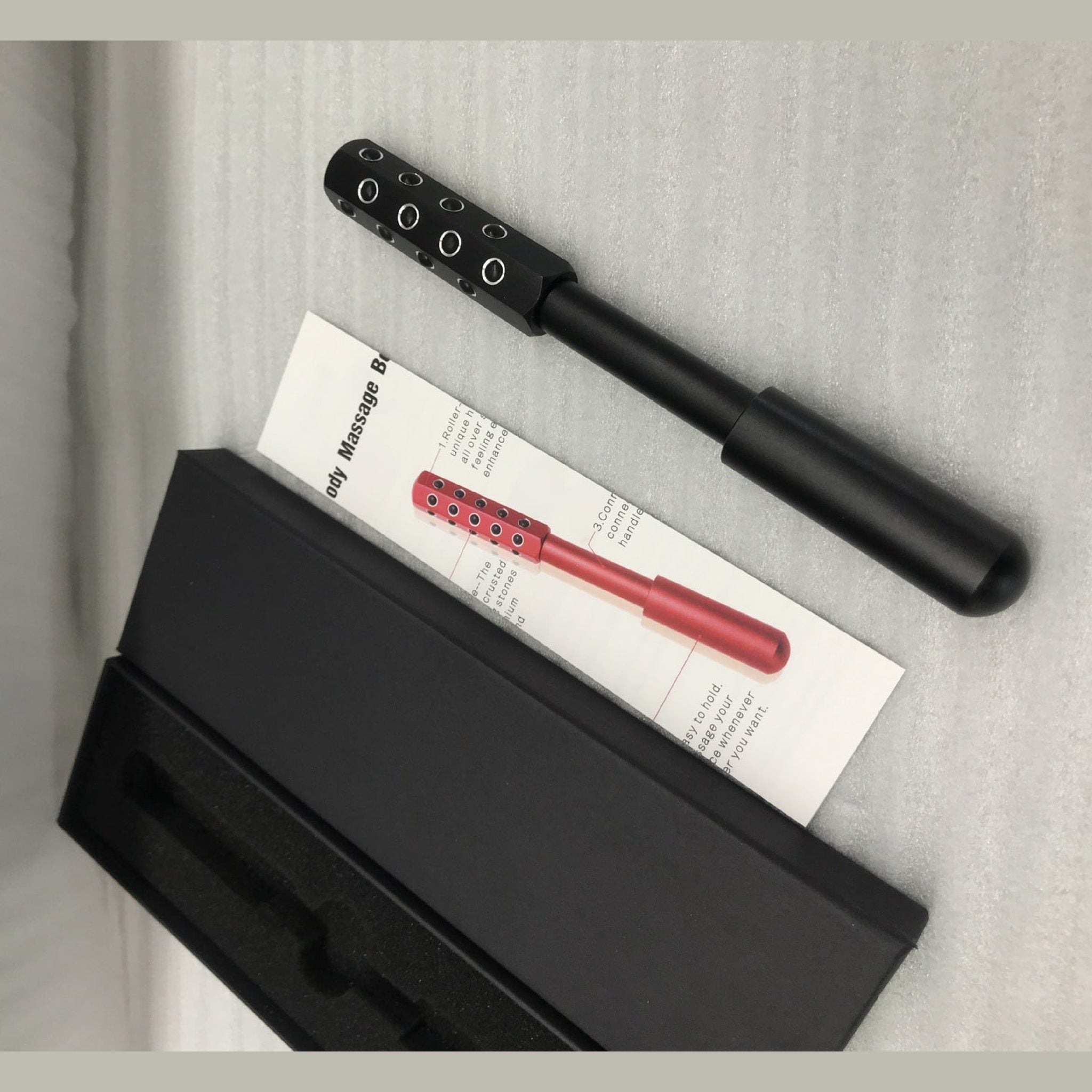 30 Germanium Beauty Stick Massage Beauty Stick Facial Roller Face Lift Bar Anti Wrinkle Facial Massager Skin Care Tool Derma Rolling Face Massage Roller Wand