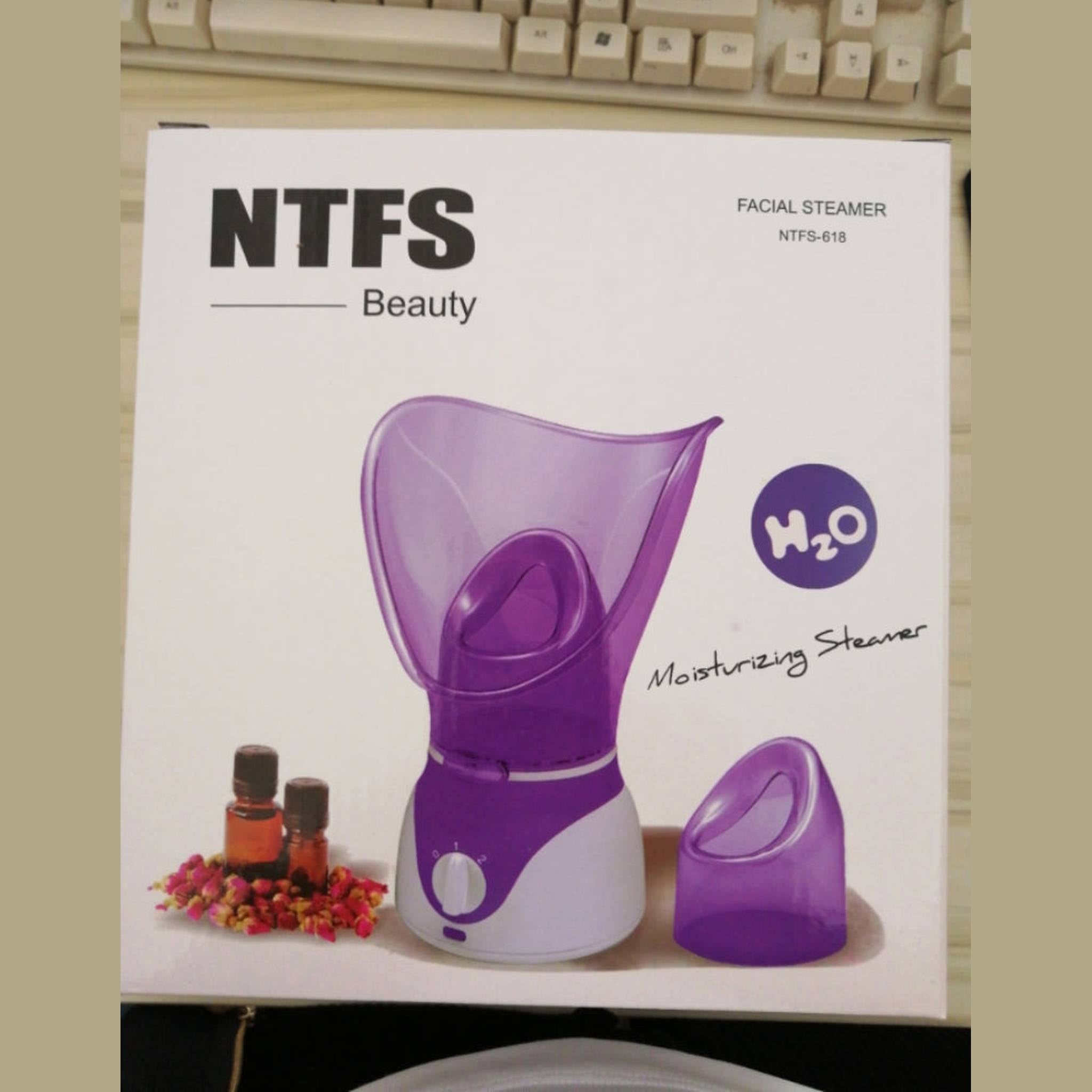 Facial Face Steamer Machine Pores Cleanser Mist Steam Sprayer Spa Sauna Skin Vaporizer Deep Cleansing Skin Care