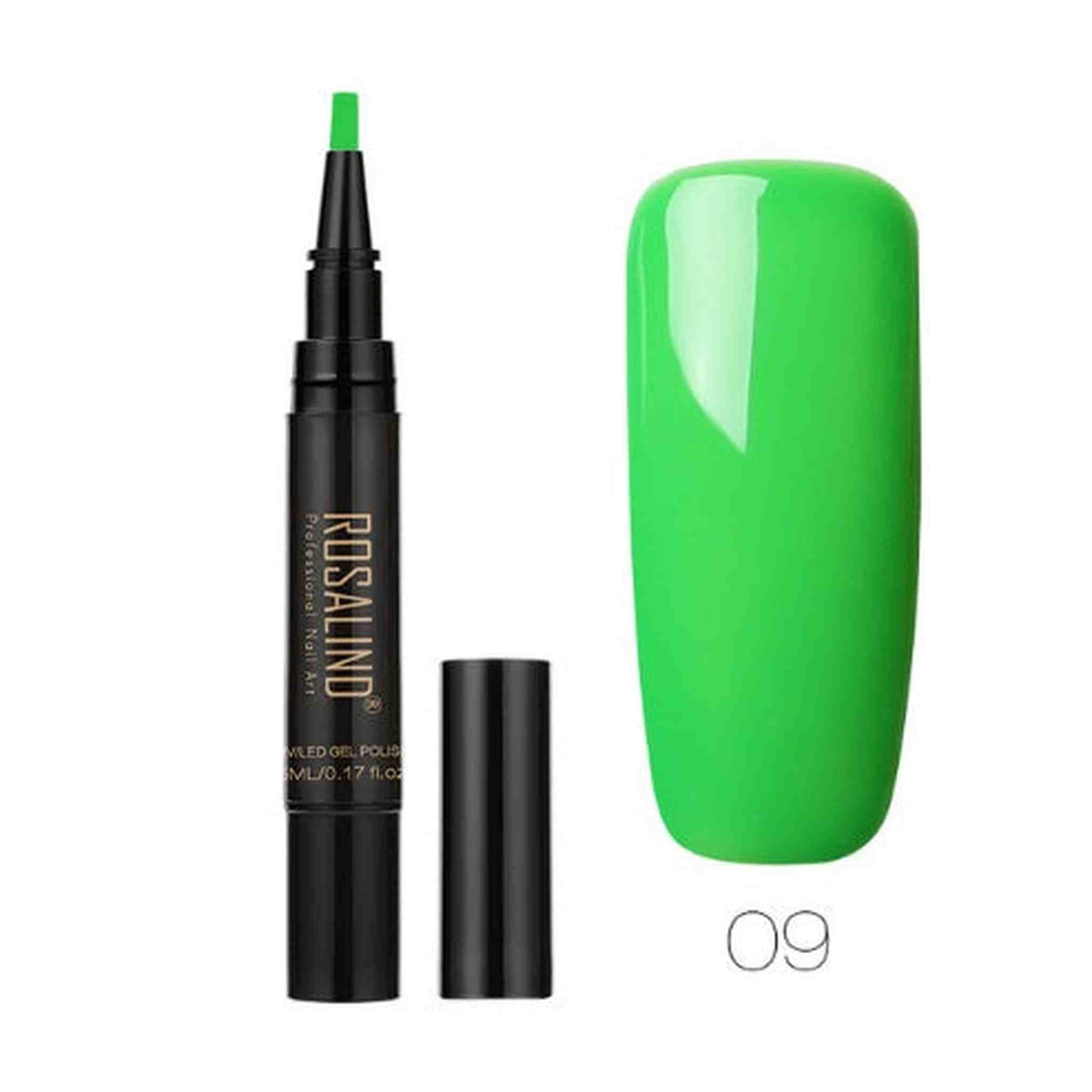 5ml Solid Color Nail Art Pen Nail Glue for Nail Art