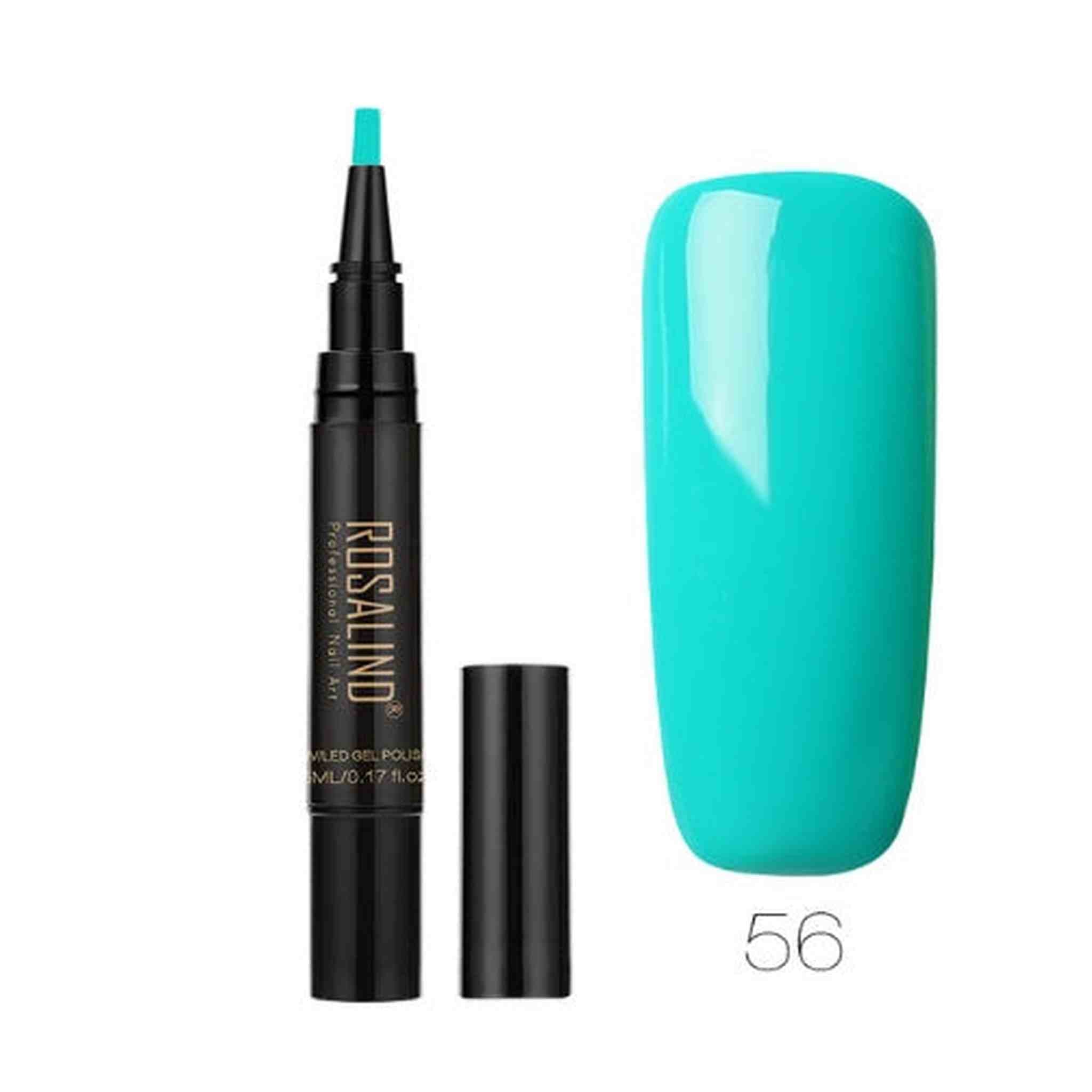 5ml Solid Color Nail Art Pen Nail Glue for Nail Art