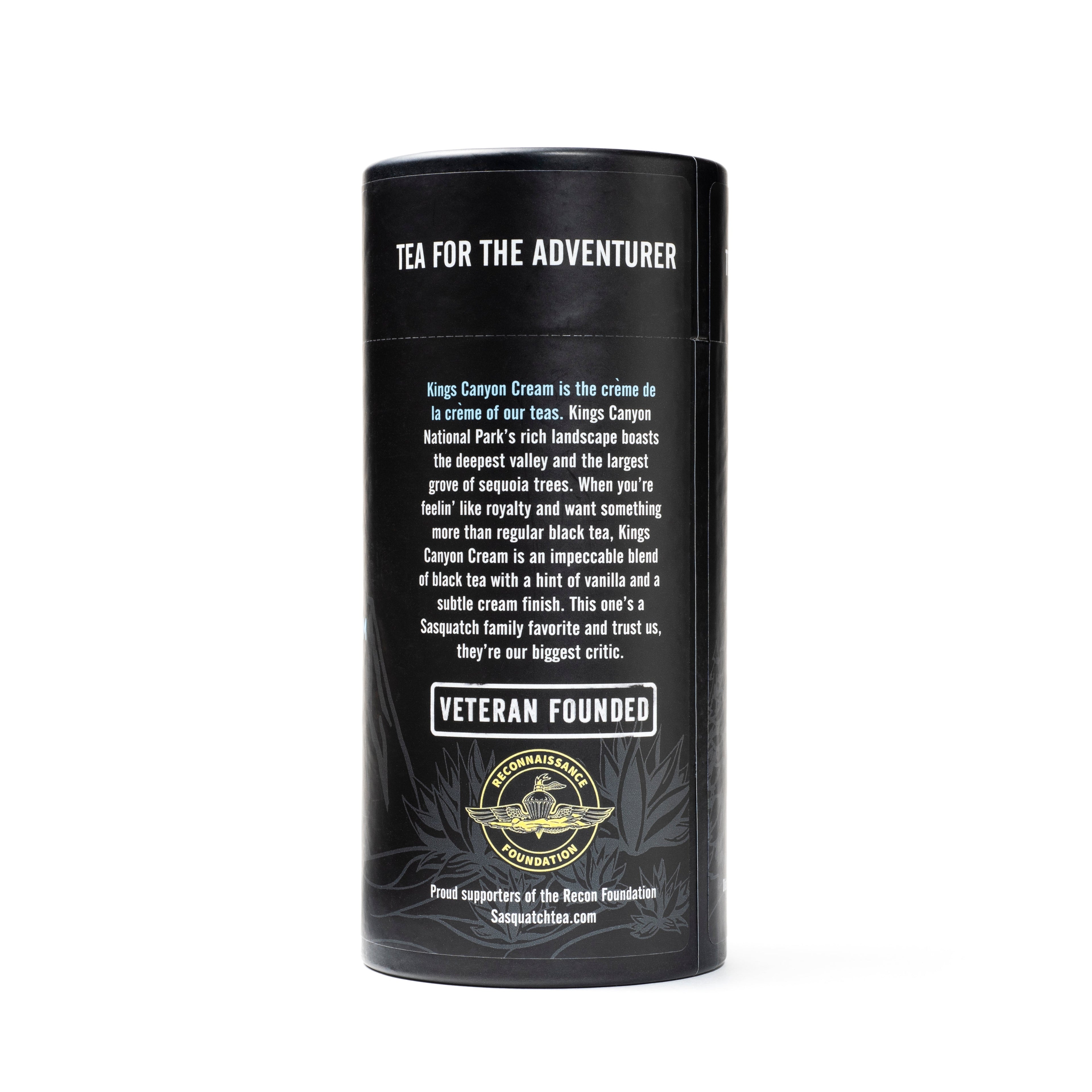 Kings Canyon Cream (Vanilla Black Tea)