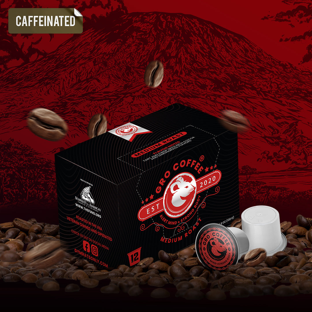 Caffeinated Pods Qty 12