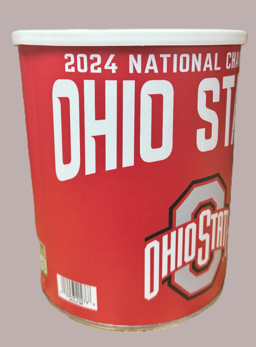 2024 National Champions Ohio State Buckeyes Gift Tin Basket