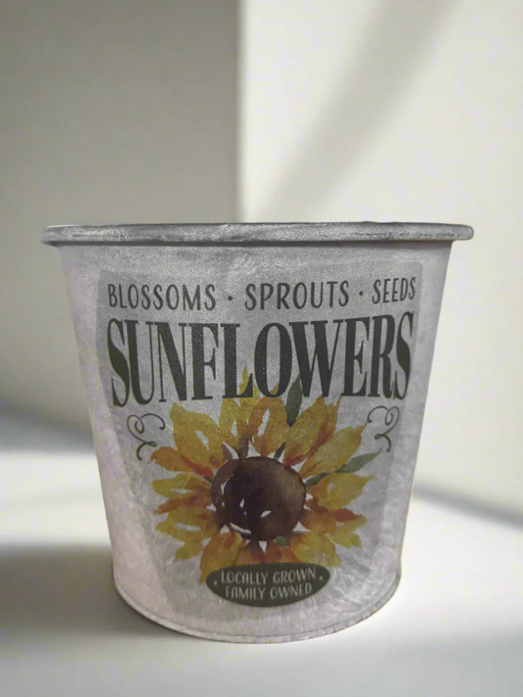 Small Sunflower Gift Basket - Gourmet Snacks & Treats