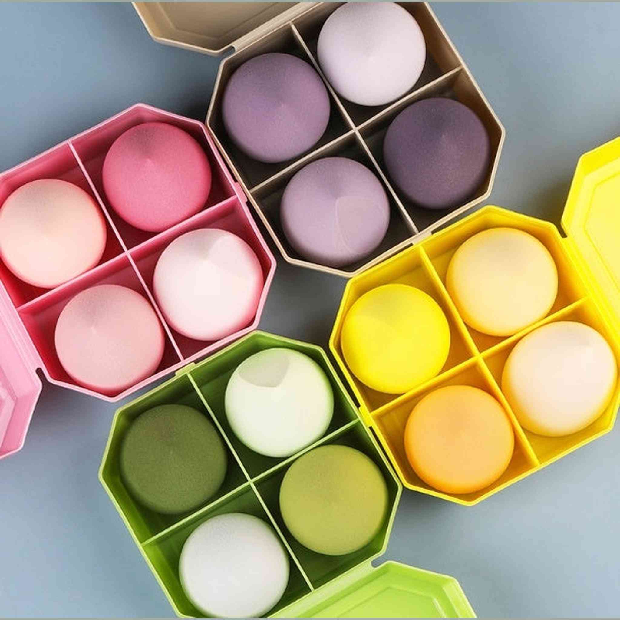 Make up Egg Sponge Set -4-pack