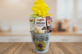 Small Sunflower Gift Basket - Gourmet Snacks & Treats