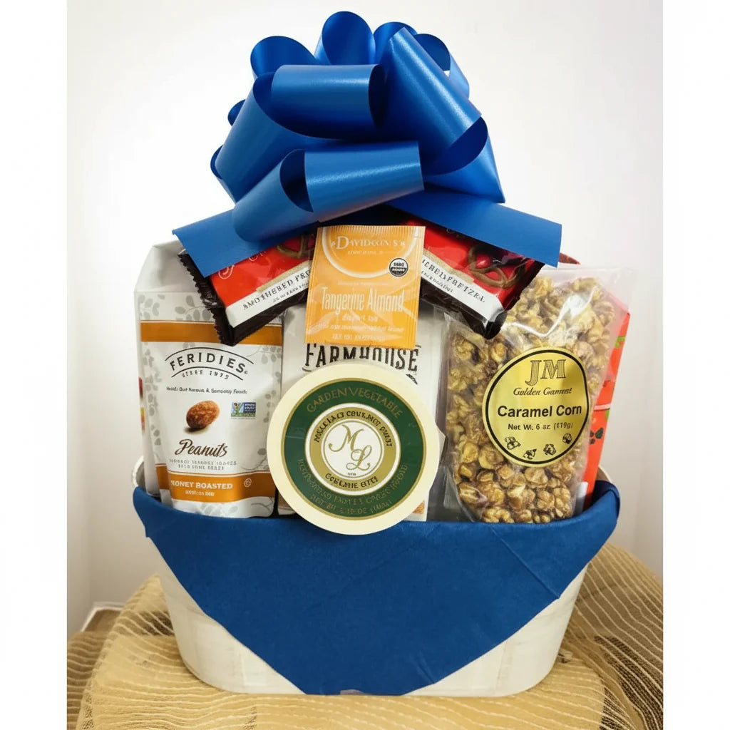 Jenny's Large Sympathy Gift Basket - Premium Gourmet Comfort Food Gift
